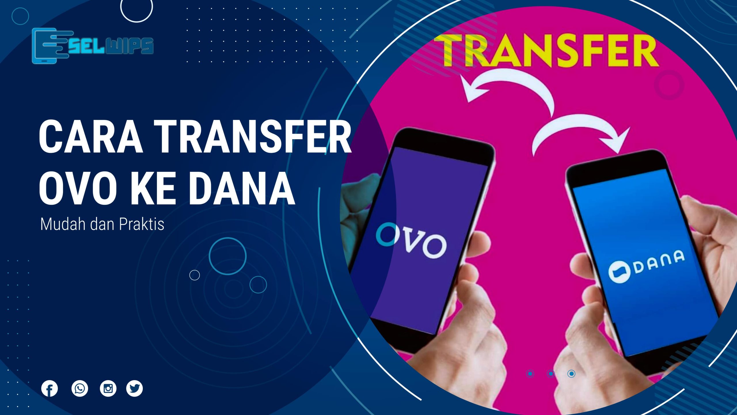 Cara Transfer OVO ke Dana, Mudah dan Praktis Selwips