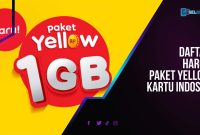 Daftar Harga Paket Yellow Indosat