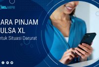 cara pinjam pulsa xl