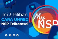 cara unreg nsp telkomsel